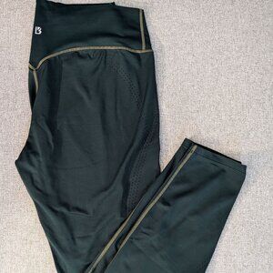 Buffbunny Lit Laser Cut Legging in Avo Green
